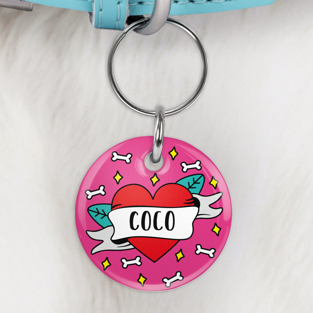 Premium Dog Tags.