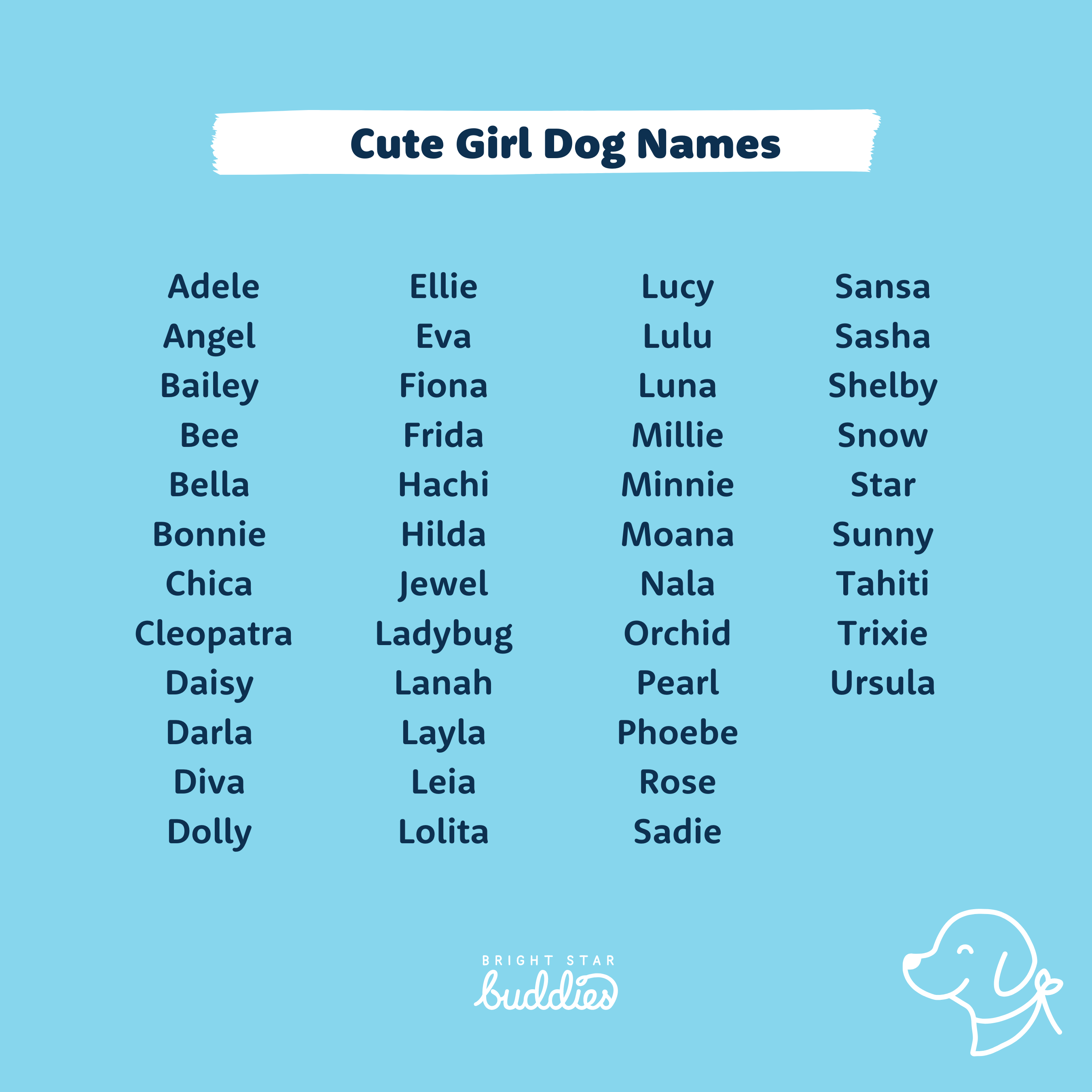 Cute Dog Names