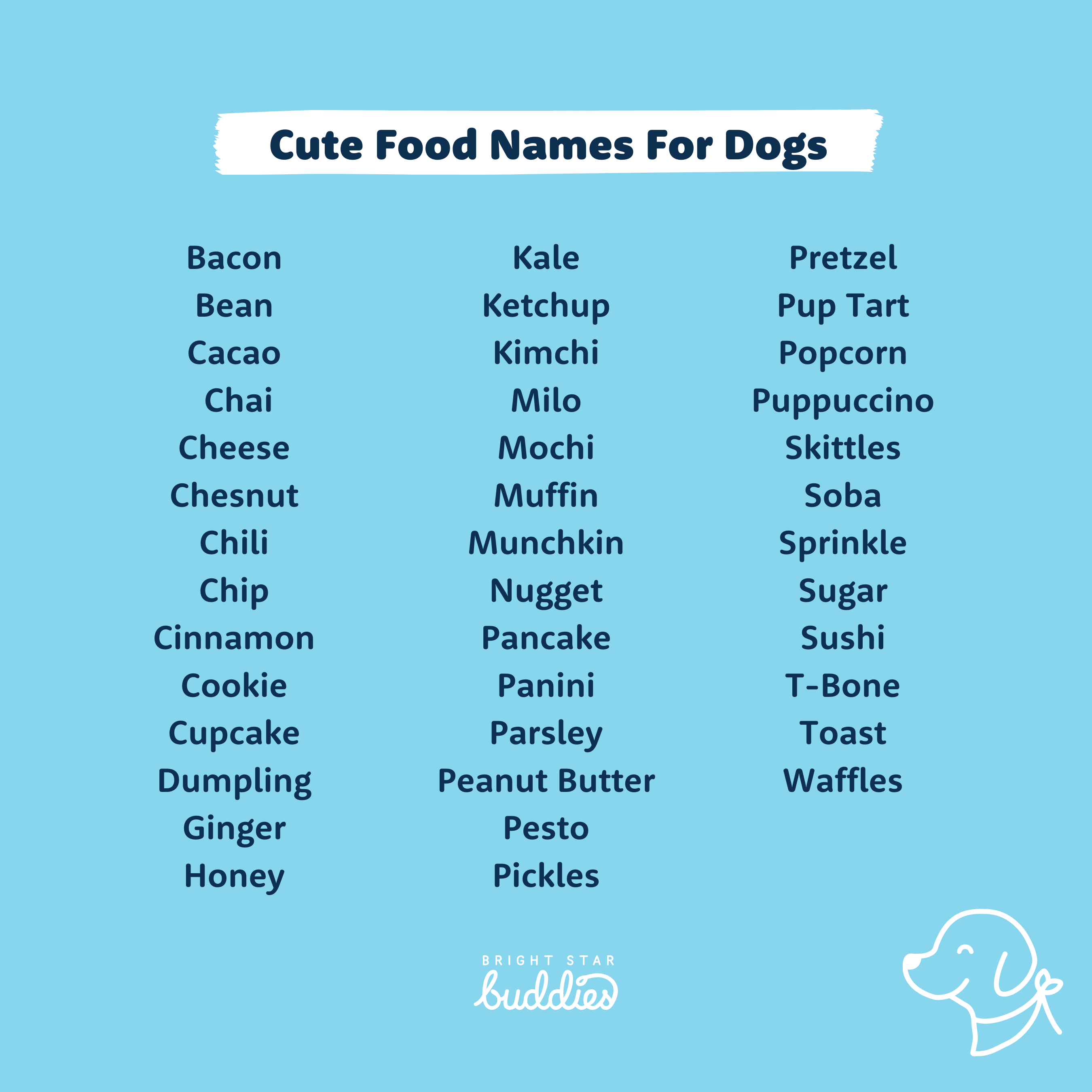 Cute Dog Names