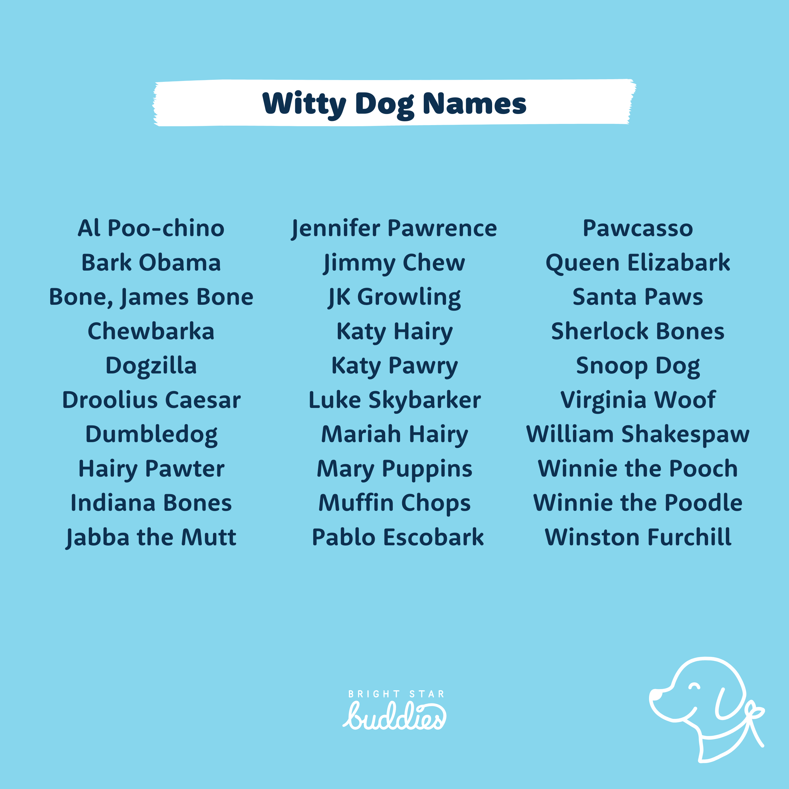 Funny Dog Names