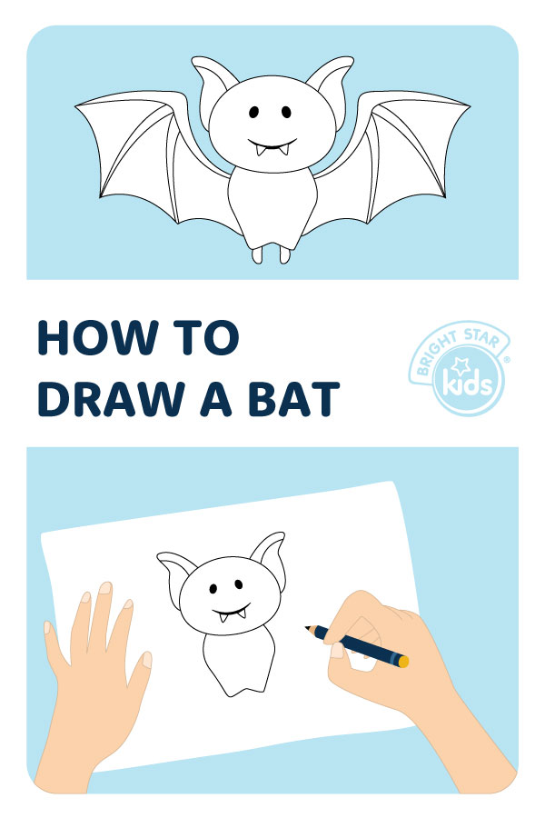 How To Draw A Bat