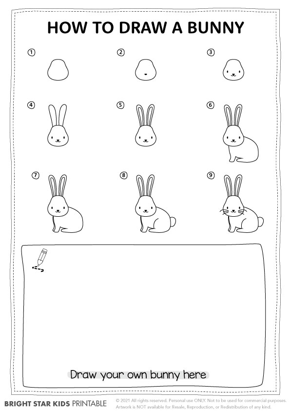 How To Draw A Bunny