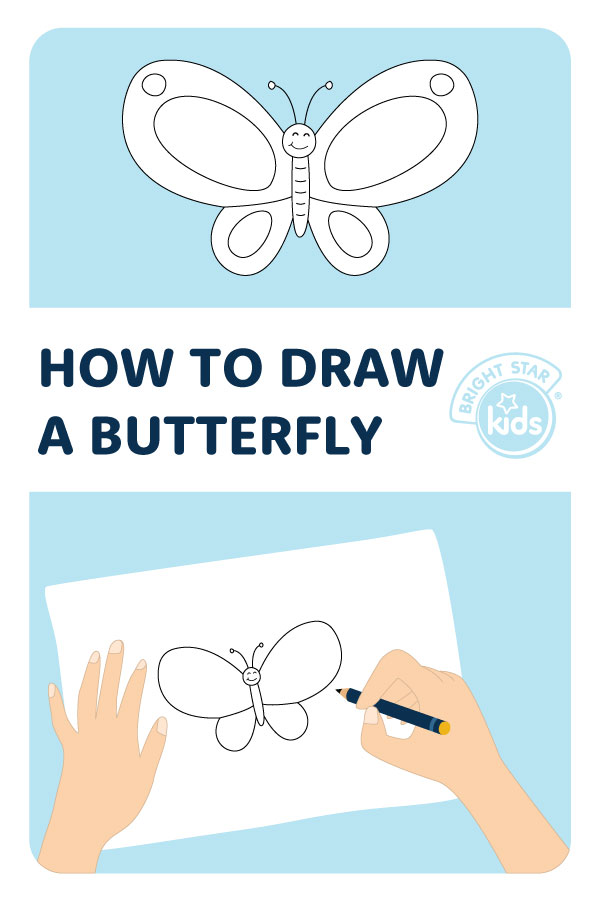 How To Draw A Butterfly