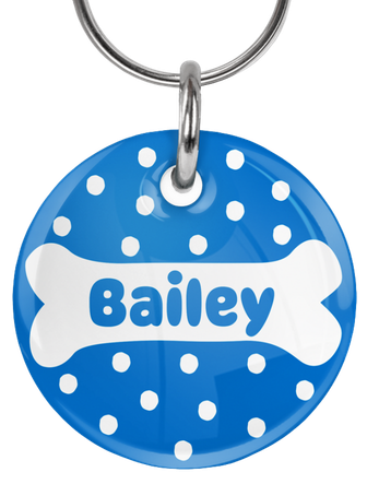 Personalised Bright Star Buddies dog tag
