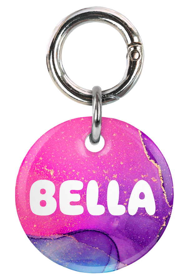 Personalised Bright Star Buddies dog tag